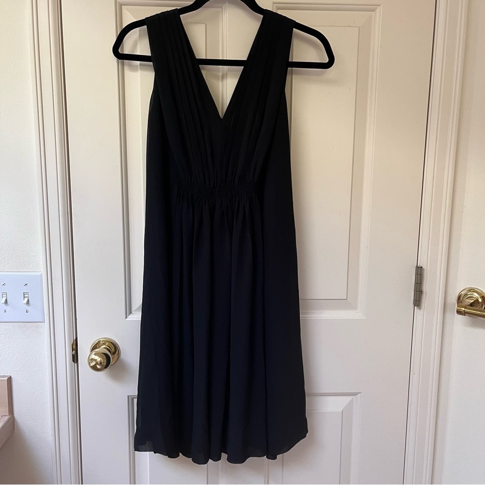NWT Anthropologie Black Dress 0